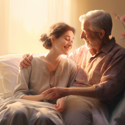 Pays tribute to caregivers, featuring heartwarming interactions and caring gestures.